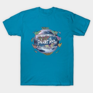 Save our planet it's unique T-Shirt